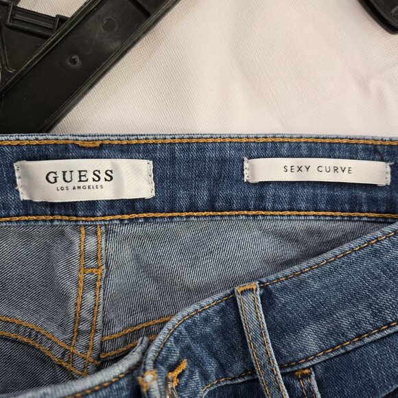 Guess Sexy Curve Skinny Jeans Size 29 - Picture 8 of 12